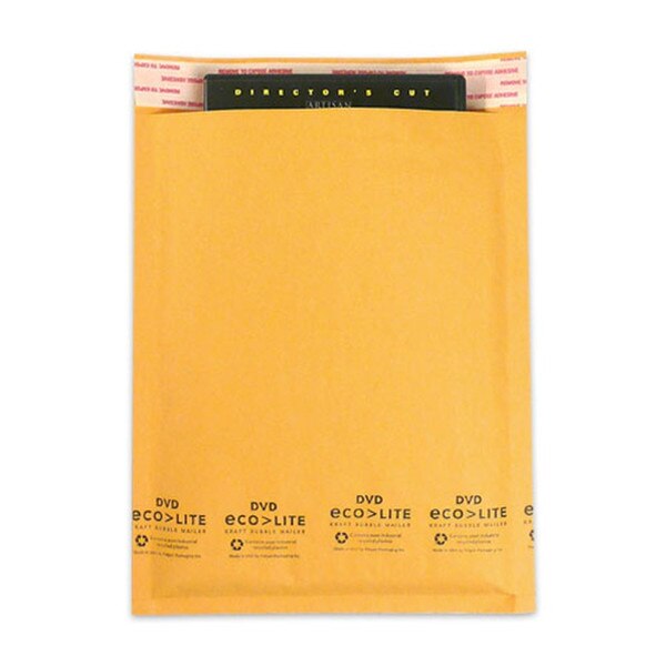 Bubble Mailer for one DVD Case. Rec